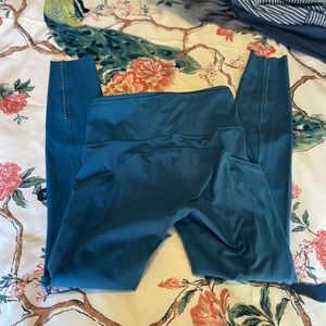 Long lululemon leggings. Great condition. Laser cut.